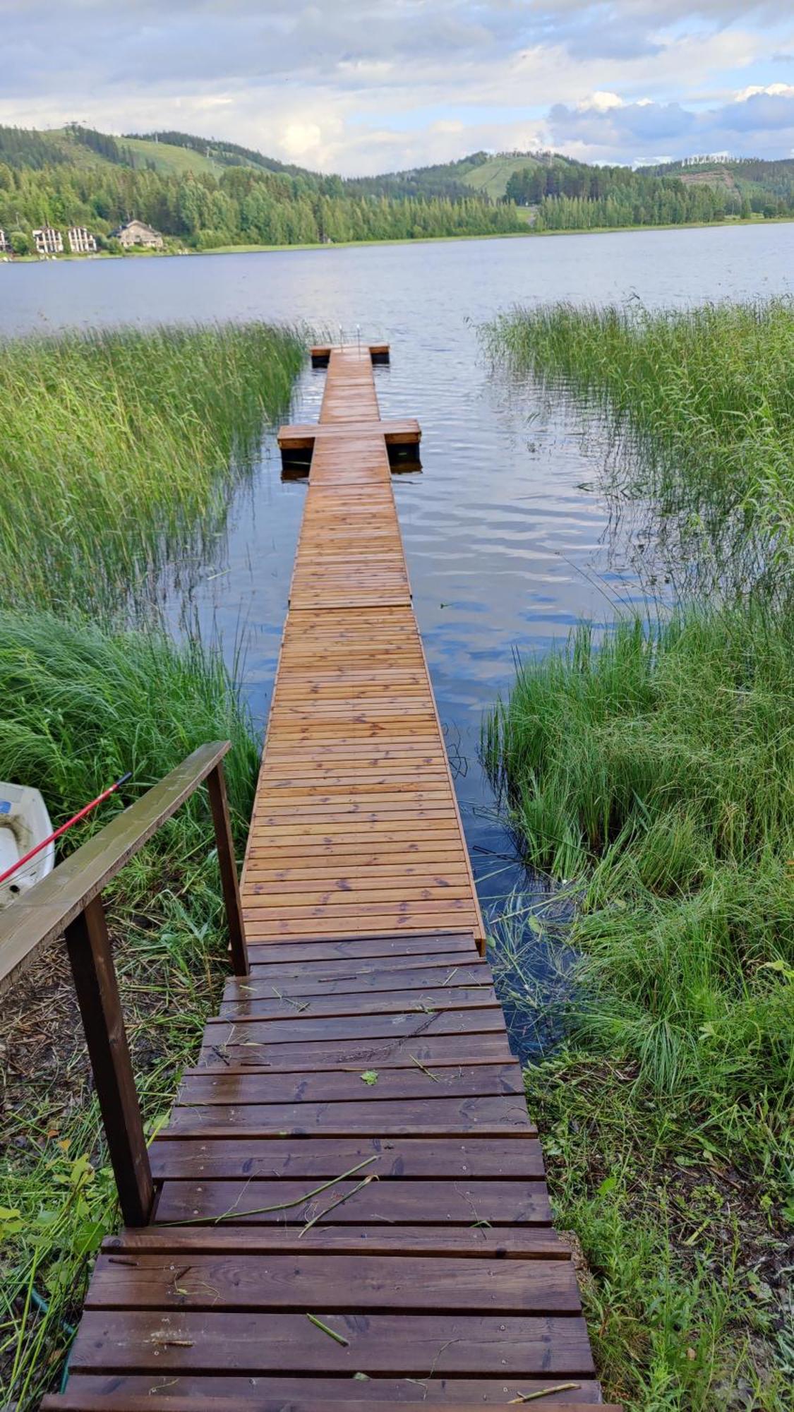 Jaervenrantamoekki Himoksella Poreammeella Jämsä Exterior foto